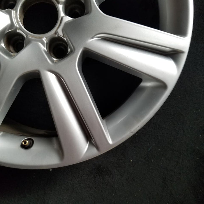 17" AUDI A4 09-11 17x7.5 , 7 spoke Original OEM Wheel Rim - Back View