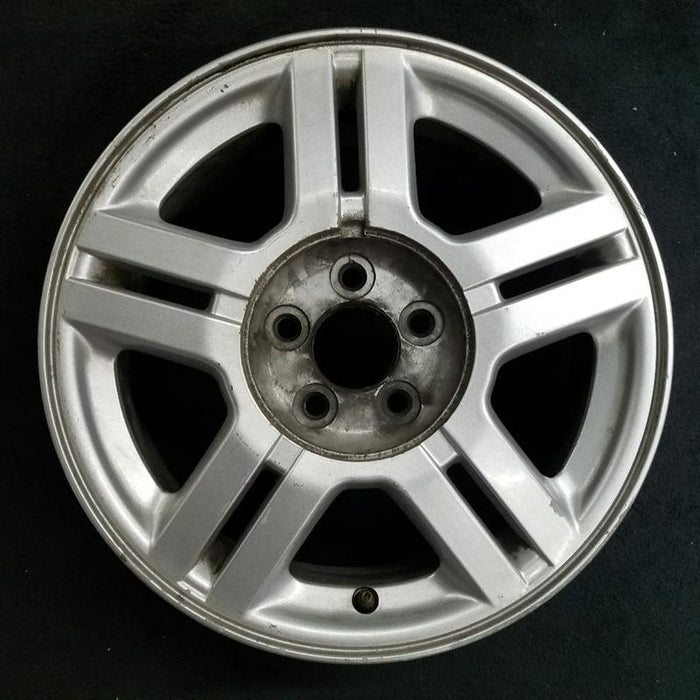 16" WINDSTAR 01-03 16x6.5 aluminum 5 twin spokes Original OEM Wheel Rim - Front View