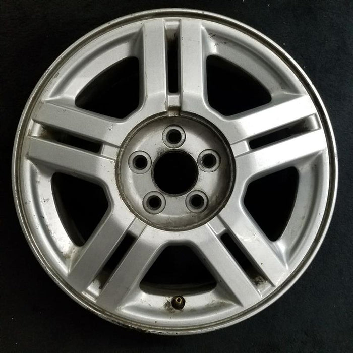 16" WINDSTAR 01-03 16x6.5 aluminum 5 twin spokes Original OEM Wheel Rim - Front View