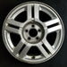 16" WINDSTAR 01-03 16x6.5 aluminum 5 twin spokes Original OEM Wheel Rim - Front View