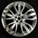 21" RANGE ROVER SPORT 14-15 21x9.5 , 15 spoke, silver Original OEM Wheel Rim - Front View