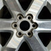 18" OUTLOOK 07-10 18x7.5 6 spoke alloy machined finish opt QS6 Original OEM - Angle View
