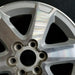 18" OUTLOOK 07-10 18x7.5 6 spoke alloy machined finish opt QS6 Original OEM - Back View