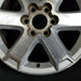 18" OUTLOOK 07-10 18x7.5 6 spoke alloy machined finish opt QS6 Original OEM - Side Profile