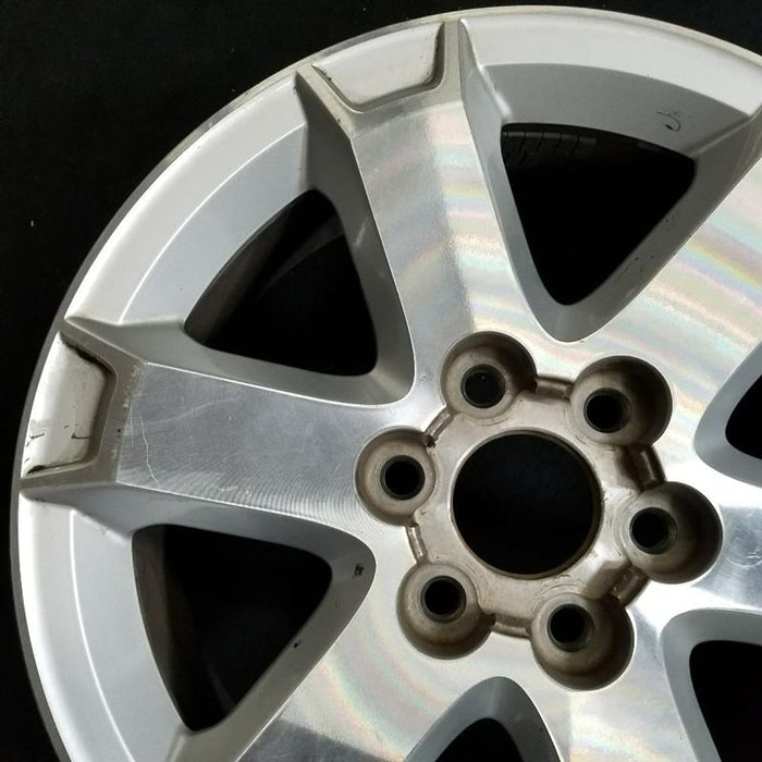 18" OUTLOOK 07-10 18x7.5 6 spoke alloy machined finish opt QS6 Original OEM - Additional View