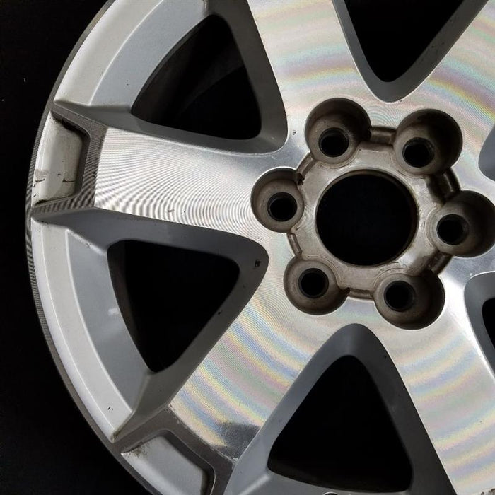 18" OUTLOOK 07-10 18x7.5 6 spoke alloy machined finish opt QS6 Original OEM - View 7