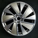 21" E-TRON GT 22 21x11.5 Original OEM Wheel Rim - Front View