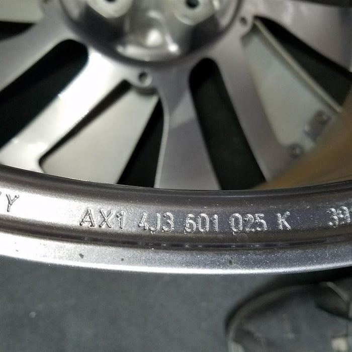 21" E-TRON GT 22 21x11.5 Original OEM Wheel Rim - Back View