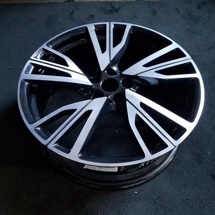 20" BMW i8 14-17 20x7.5 , , , 5 spoke, W spoke design, R. Original OEM Wheel Rim - Side Profile