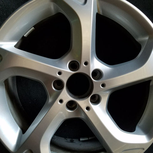 18" MERCEDES GLA-CLASS 18-19 156 Type GLA250 18x7 5 spoke Original OEM Wheel Rim - Angle View