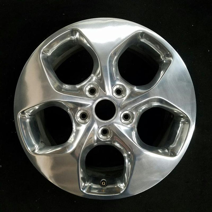 17" PACIFICA 18-19 , aluminum, 17x7, 5 spoke , polished Original OEM Wheel Rim - Front View