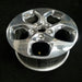 17" PACIFICA 18-19 , aluminum, 17x7, 5 spoke , polished Original OEM Wheel Rim - Side Profile