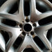 18" BMW X3 04-10 18x8 alloy 5 spoke V spoke design wide spoke Original OEM - Angle View