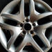 18" BMW X3 04-10 18x8 , , V spoke design, wide spoke Original OEM Wheel Rim - Angle View