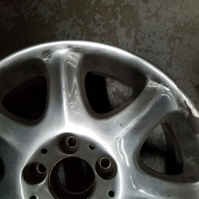 16" MERCEDES S-CLASS 00-02 220 Type; S430 7 spoke 16x7.5 Original OEM Wheel Rim - Additional View