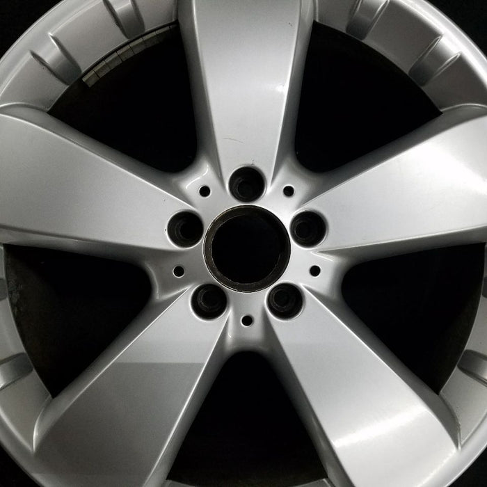 18" MERCEDES ML-CLASS 06 164 Type; ML500 18x8 5 spoke Original OEM Wheel Rim - Angle View