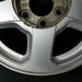 16" TRAILBLAZER 02-03 16x7, aluminum, 5 spoke, opt QC4 , Original OEM Wheel Rim - Side Profile
