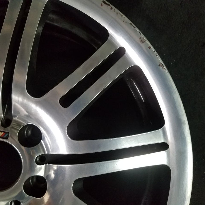 19" BMW M3 01-06 19x8 , 10 double spoke Original OEM Wheel Rim - Additional View