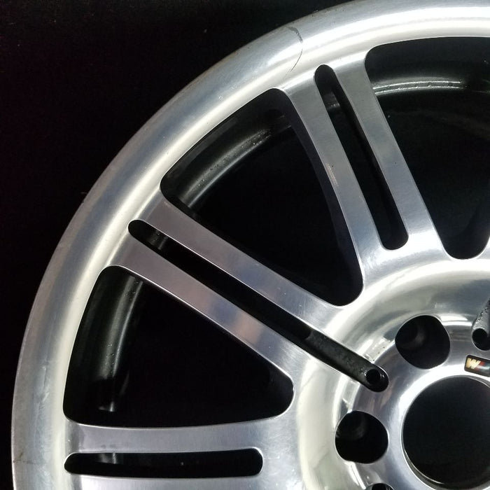 19" BMW M3 01-06 19x8 , 10 double spoke Original OEM Wheel Rim - View 8