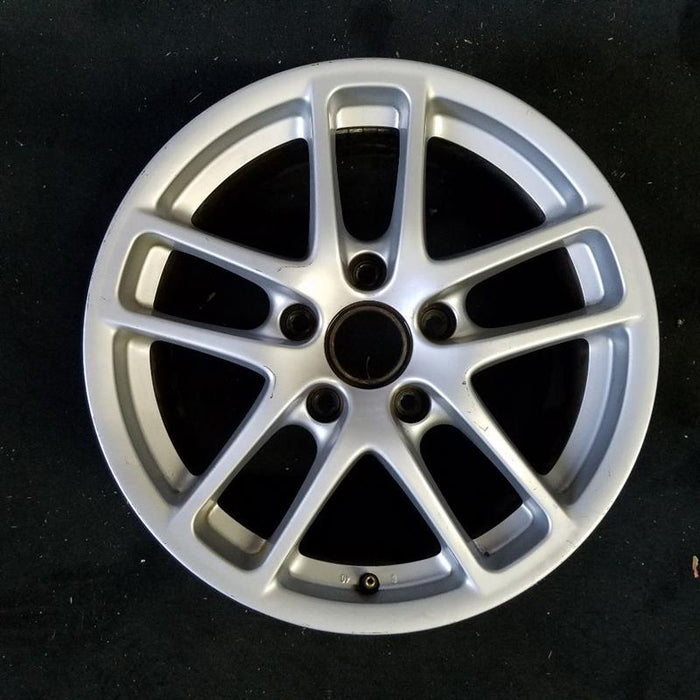 17" PORSCHE CAYMAN 08 17x8 5 double spoke Original OEM Wheel Rim - Front View