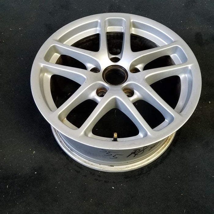 17" PORSCHE CAYMAN 08 17x8 5 double spoke Original OEM Wheel Rim - Side Profile