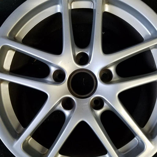 17" PORSCHE CAYMAN 08 17x8 5 double spoke Original OEM Wheel Rim - Angle View