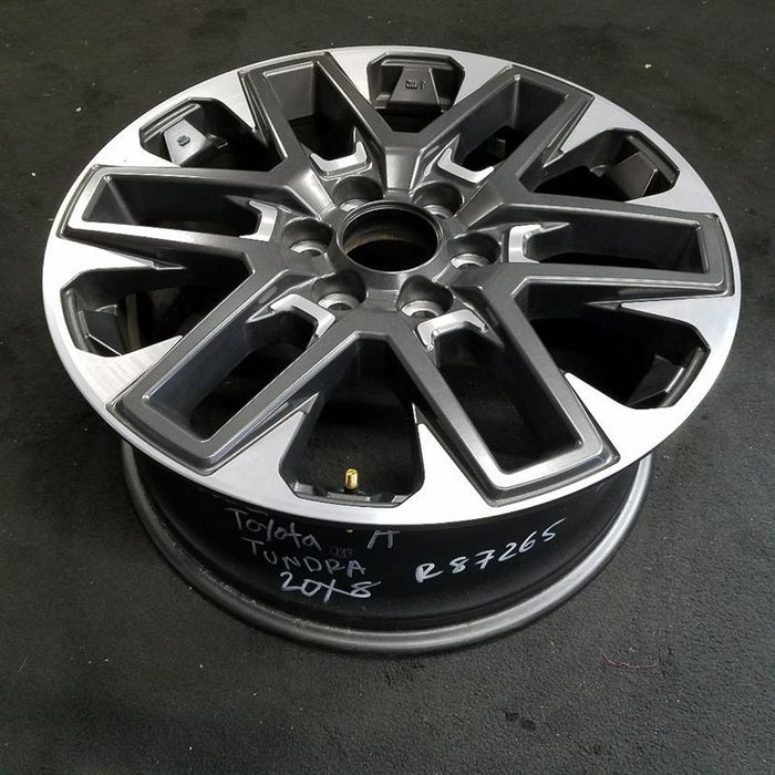 20" SEQUOIA 23-24 20x8 open spoke 6 spoke matte black Original OEM Wheel Rim