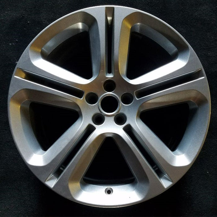 20" F-PACE 17-19 20x8.5 , 5 double spoke, w/o notched spoke Original OEM Wheel - Front View