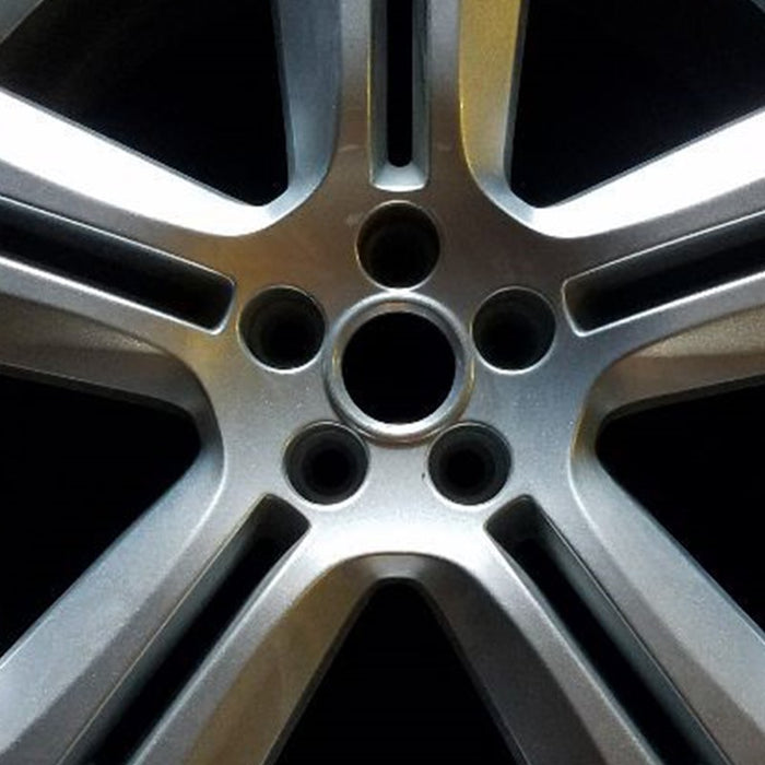 20" F-PACE 17-19 20x8.5 , 5 double spoke, w/o notched spoke Original OEM Wheel - Angle View