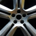 20" F-PACE 17-19 20x8.5 , 5 double spoke, w/o notched spoke Original OEM Wheel - Angle View