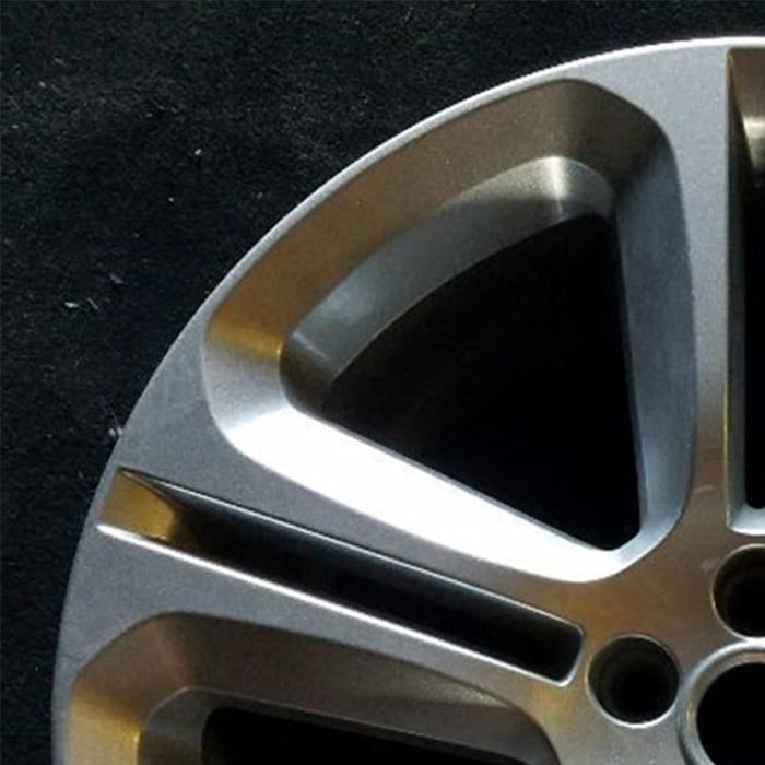 20" F-PACE 17-19 20x8.5 , 5 double spoke, w/o notched spoke Original OEM Wheel - Side Profile
