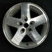 17" WRANGLER 07-08 17x7.5 machined finish Original OEM Wheel Rim - Front View