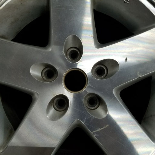 17" WRANGLER 07-08 17x7.5 machined finish Original OEM Wheel Rim - Angle View