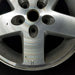 17" WRANGLER 07-08 17x7.5 machined finish Original OEM Wheel Rim - Side Profile