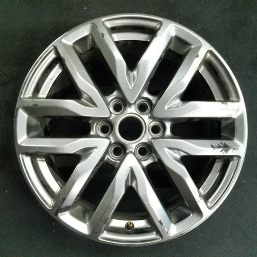 18" ACADIA 17 VIN Z 11th digit 18x7.5 opt 5PJ Original OEM Wheel Rim - Front View