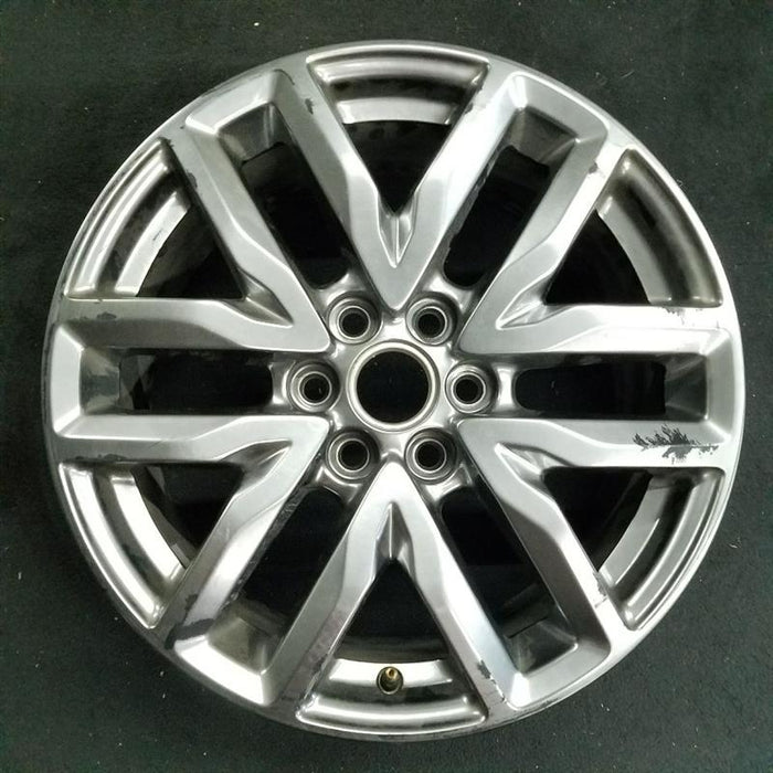 18" ACADIA 17 VIN Z 11th digit 18x7.5 opt 5PJ Original OEM Wheel Rim - Front View