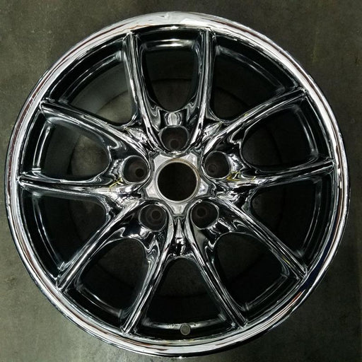 19" PORSCHE CAYENNE 03-04 19x9 10 spoke Original OEM Wheel Rim - Front View
