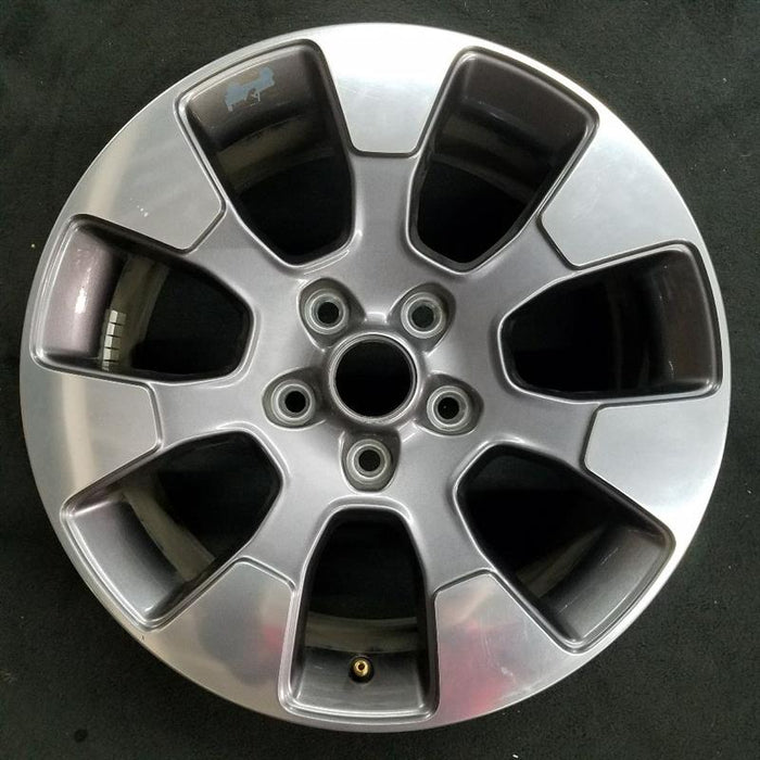 18" WRANGLER 18 VIN X , 18x7.5, 7 spoke, Original OEM Wheel Rim - Front View