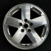18" WRANGLER 07-08 18x7.5 5 spoke machined Original OEM Wheel Rim - Front View