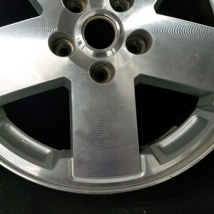 18" WRANGLER 07-08 18x7.5 5 spoke machined Original OEM Wheel Rim - Side Profile