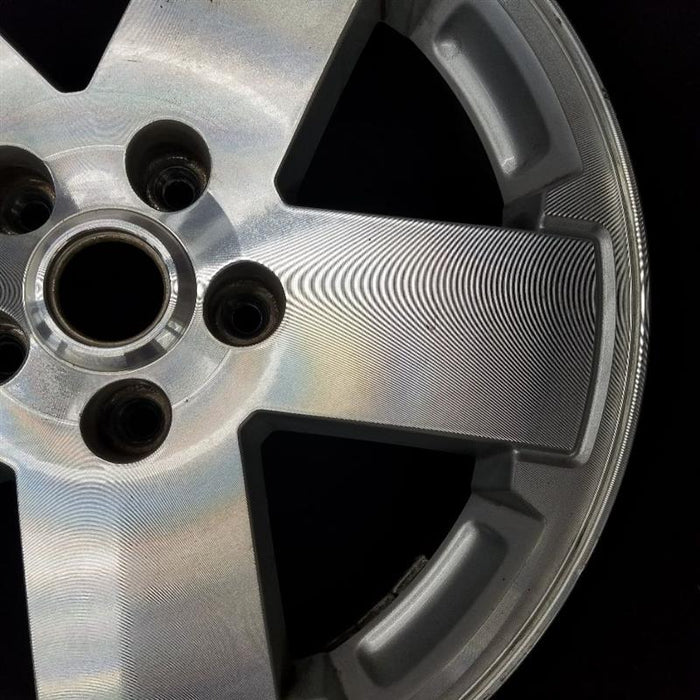18" WRANGLER 07-08 18x7.5 5 spoke machined Original OEM Wheel Rim - Close-Up Detail