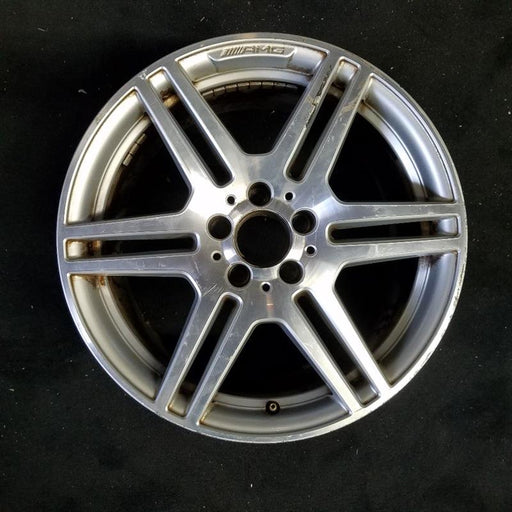 17" MERCEDES C-CLASS 08 204 Type; C350, 17x8.5 Original OEM Wheel Rim - Front View