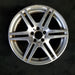 17" MERCEDES C-CLASS 08 204 Type; C350, 17x8.5 Original OEM Wheel Rim - Front View
