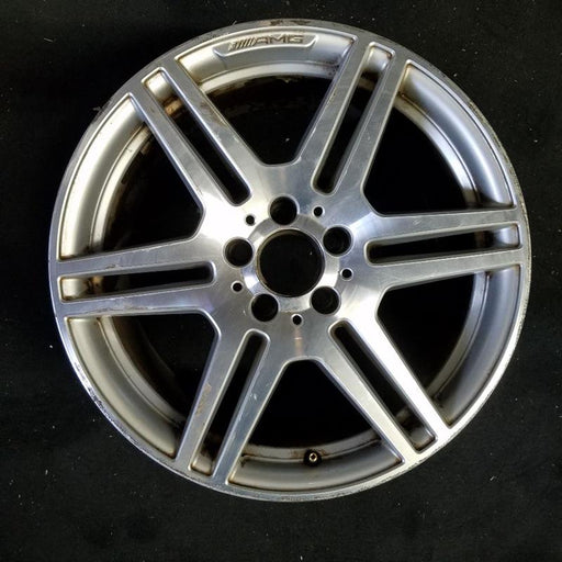 17" MERCEDES C-CLASS 08 204 Type; C350, 17x8.5 Original OEM Wheel Rim - Front View
