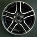 18" MUSTANG 18-23 18x8 , 10 spoke Original OEM Wheel Rim - Front View