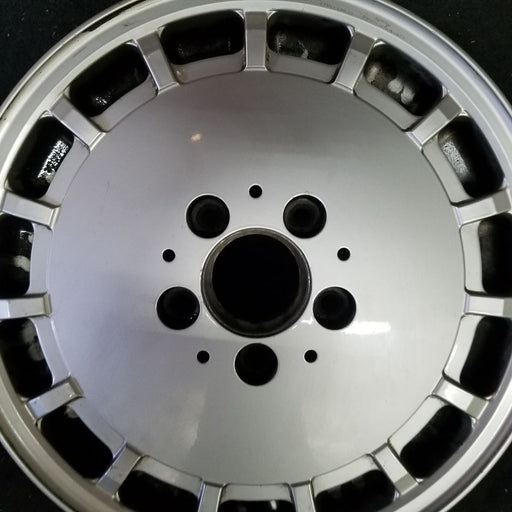 15" MERCEDES 190 85-86 201 Type; 15x6 Original OEM Wheel Rim - Angle View