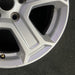 17" WRANGLER 18 VIN X , 17x7.5, , aluminum, straight spoke, w/recessed outer - Back View