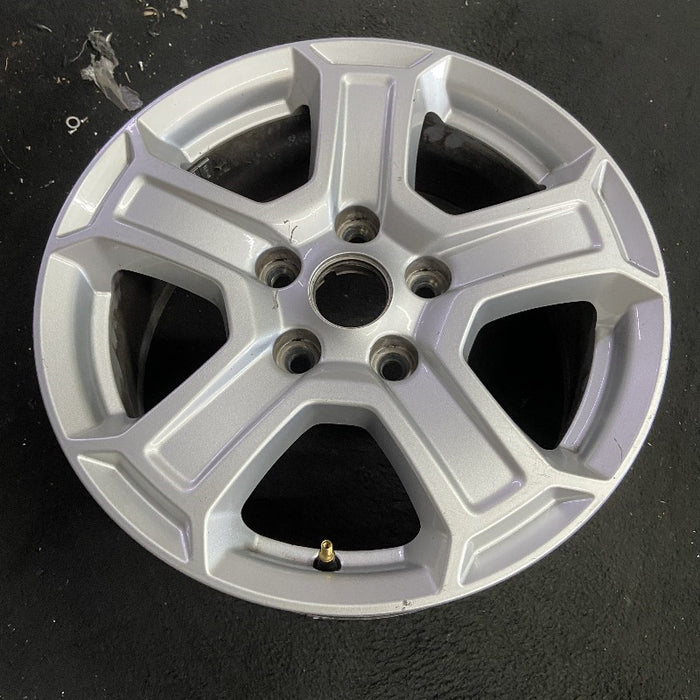 17" WRANGLER 18 VIN X , 17x7.5, , aluminum, straight spoke, w/recessed outer - View 7