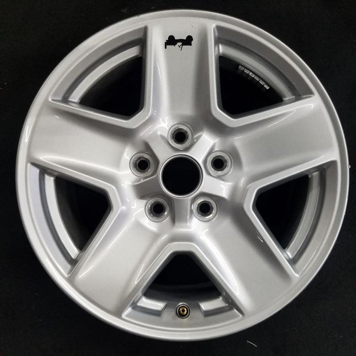 17" GLADIATOR 20 17x7.5, aluminum, , solid spoke, w/recessed spoke Original OEM - Front View