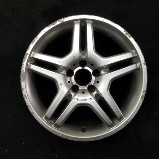 18" MERCEDES CL-CLASS 03-05 215 Type; CL55 18x9 10 spoke AMG rear Original OEM - Front View